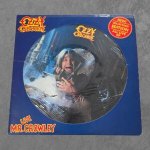 OZZY OSBOURNE - Live Mr. Crowley 1982 Vinyl Picture Disc EP Record Album